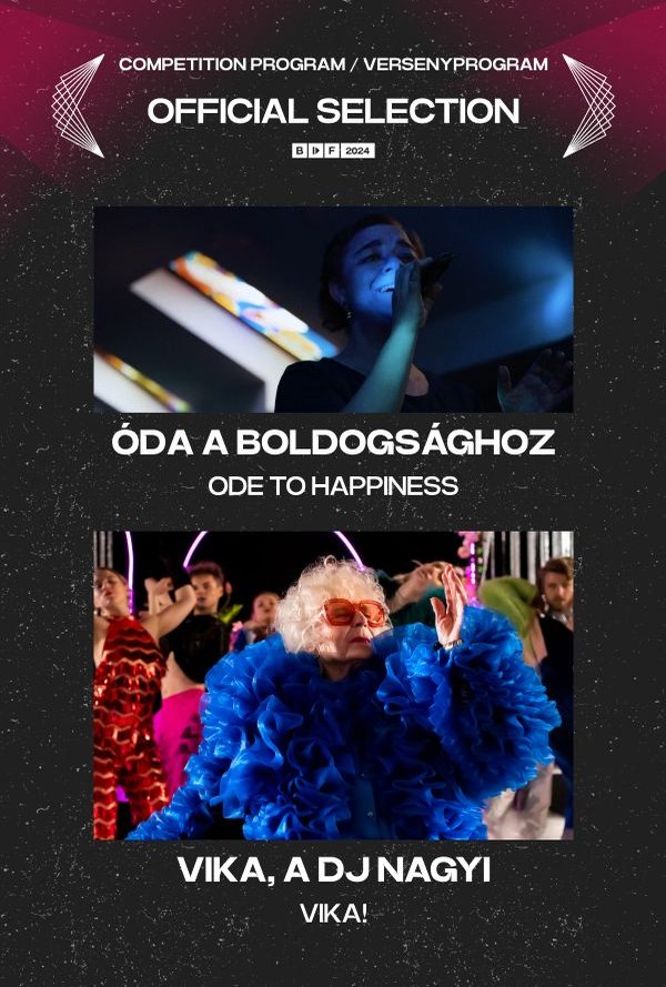 Vika, a DJ nagyi + Óda a boldogsághoz poster